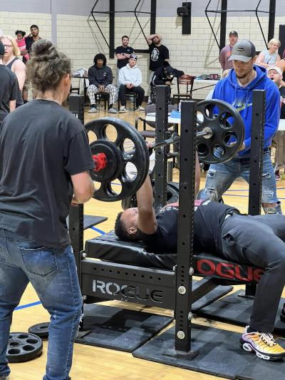 Tony Spencer Weight Lifting Competition